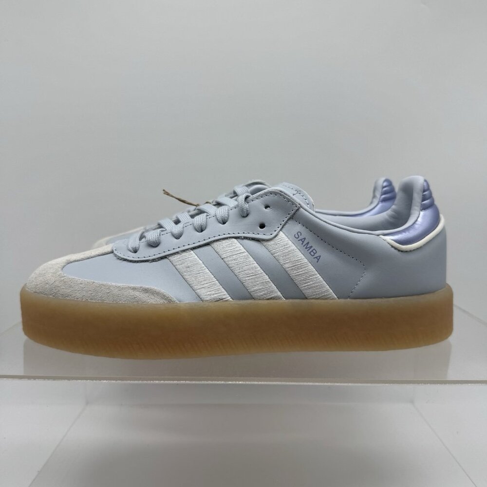 Brand New Adidas Samba Originals Sambae Halo Blue Lot Gum IG1953 Women Size 9.5